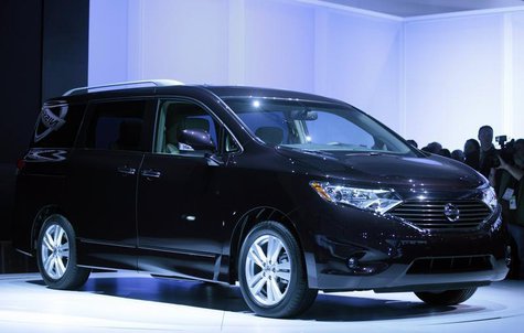 Nissan's Quest is unveiled at the LA Auto Show in Los Angeles, California, November 17, 2010. REUTERS/Lucy Nicholson Nissan's Quest is unveiled at the LA Auto Show in Los Angeles, California, November 17, 2010. REUTERS/Lucy Nicholson