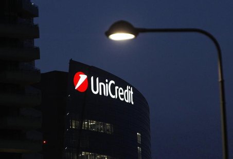UniCredit Bank headquarters is pictured in Milan March 11, 2014. REUTERS/Alessandro Garofalo UniCredit Bank headquarters is pictured in Milan March 11, 2014. REUTERS/Alessandro Garofalo