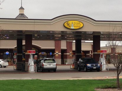 The Grand Central Station in Bellevue was the scene of an armed robbery on Tuesday May 13, 2014. (Photo from: FOX 11). The Grand Central Station in Bellevue was the scene of an armed robbery on Tuesday May 13, 2014. (Photo from: FOX 11).