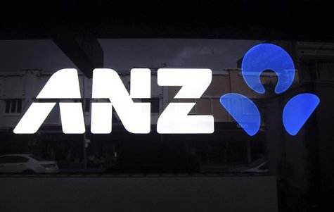 The logo of Australia and New Zealand Banking Group Ltd (ANZ) is pictured on a local branch in Sydney April 30, 2014. REUTERS/David Gray The logo of Australia and New Zealand Banking Group Ltd (ANZ) is pictured on a local branch in Sydney April 30, 2014. REUTERS/David Gray