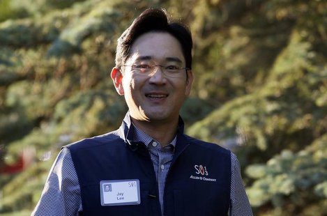 Jay Lee, Samsung Electronics vice chairman, arrives for the first session of annual the Allen and Co. conference at the Sun Valley, Idaho Re Jay Lee, Samsung Electronics vice chairman, arrives for the first session of annual the Allen and Co. conference at the Sun Valley, Idaho Re