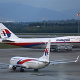 Malaysia Airlines aircrafts taxi on the runway at Kuala Lumpur International Airport in Sepang outside Kuala Lumpur May 13, 2014. REUTERS/Sa Malaysia Airlines aircrafts taxi on the runway at Kuala Lumpur International Airport in Sepang outside Kuala Lumpur May 13, 2014. REUTERS/Sa