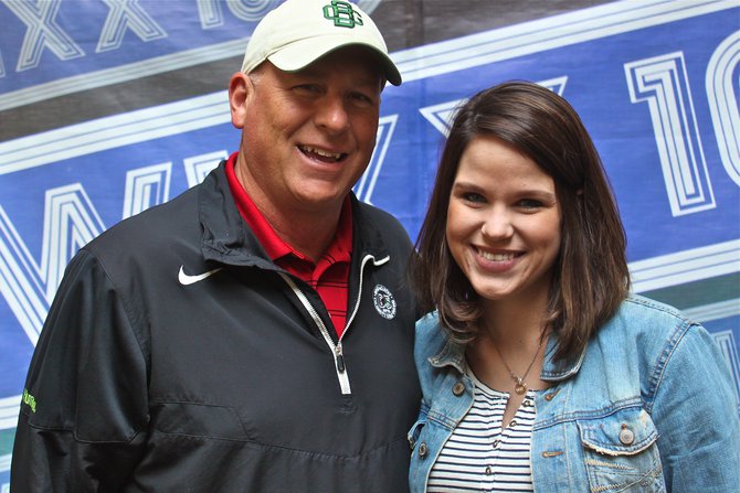 Murphy with Brooke Freiss, our WIXX Mother's Day Look-alike Contest Winner