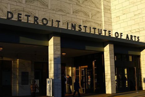 People enter and exit the Detroit Institute of Arts in Detroit, Michigan December 7, 2013. REUTERS/Joshua Lott People enter and exit the Detroit Institute of Arts in Detroit, Michigan December 7, 2013. REUTERS/Joshua Lott