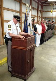 Branch County Sheriff's Department ceremony May 14, 2014 in Coldwater MI Branch County Sheriff's Department ceremony May 14, 2014 in Coldwater MI