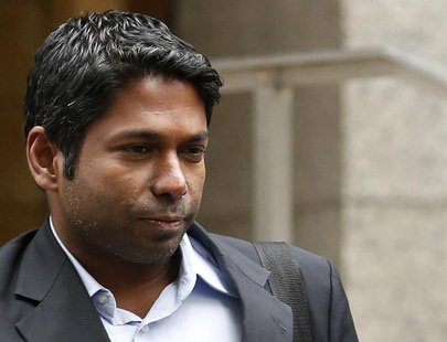 Rengan Rajaratnam, the younger brother of imprisoned hedge fund manager Raj Rajaratnam, departs Manhattan Federal Court in New York, March 2 Rengan Rajaratnam, the younger brother of imprisoned hedge fund manager Raj Rajaratnam, departs Manhattan Federal Court in New York, March 2