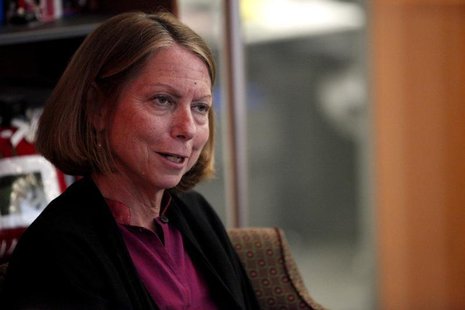 New York Times Executive Editor Jill Abramson speaks during an interview in New York September 21, 2011. REUTERS/Kena Betancur New York Times Executive Editor Jill Abramson speaks during an interview in New York September 21, 2011. REUTERS/Kena Betancur