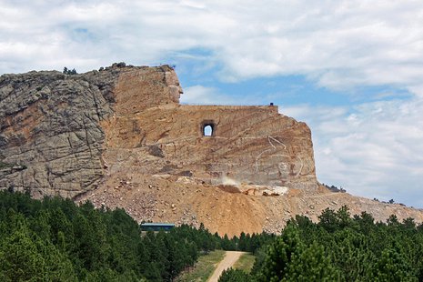 Crazy Horse Memorial - Wikimedia Commons photo by Tbennert Crazy Horse Memorial - Wikimedia Commons photo by Tbennert