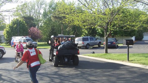 Red Cross Mock Disaster Drill Red Cross Mock Disaster Drill