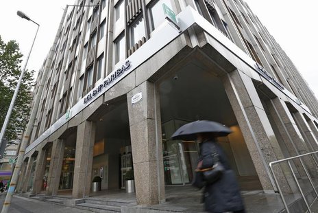 A pedestrian walks past a BGL BNP Paribas bank building in Luxembourg, September 11, 2013. REUTERS/Yves Herman A pedestrian walks past a BGL BNP Paribas bank building in Luxembourg, September 11, 2013. REUTERS/Yves Herman