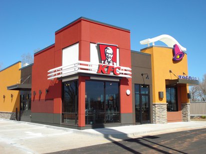 Taco Bell/Kentucky Fried Chicken Restaurant file photo Taco Bell/Kentucky Fried Chicken Restaurant file photo