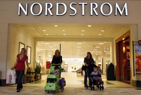 The Nordstrom store is seen at a mall in a Denver suburb May 16, 2008. REUTERS/Rick Wilking The Nordstrom store is seen at a mall in a Denver suburb May 16, 2008. REUTERS/Rick Wilking