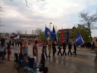 2014 Parade gets underway 2014 Parade gets underway