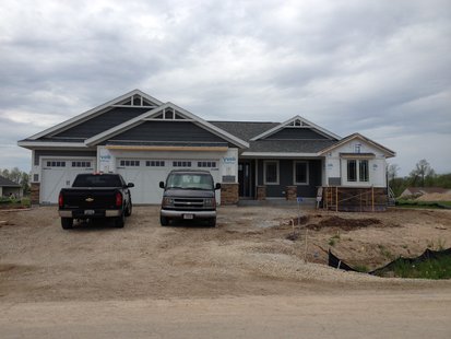 A view of the house put together by students at Sheboygan North and Sheboygan South high schools during the 2013-2014 school year. A view of the house put together by students at Sheboygan North and Sheboygan South high schools during the 2013-2014 school year.