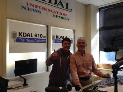 Actor Mackenzie Astin with KDAL's Pat Kelly Actor Mackenzie Astin with KDAL's Pat Kelly