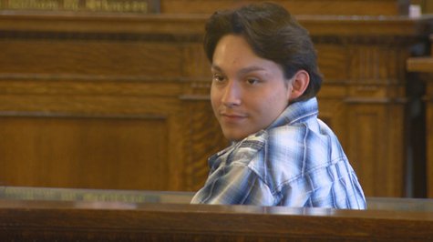 NeeGee Cloud appears in Brown County court on Friday, May 30, 2014. (Photo from: FOX 11). NeeGee Cloud appears in Brown County court on Friday, May 30, 2014. (Photo from: FOX 11).