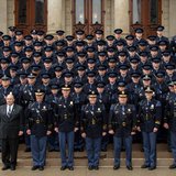 Graduates of the 126th Michigan State Police Academy. Graduates of the 126th Michigan State Police Academy.