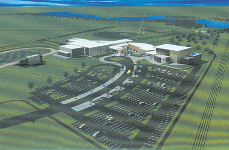 Paris High School Architect Rendering Paris High School Architect Rendering