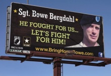 A billboard stands in support of Bowe Bergdahl just outside of Spokane Washington. /REUTERS Jeff T. Green A billboard stands in support of Bowe Bergdahl just outside of Spokane Washington. /REUTERS Jeff T. Green