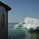 Iceberg on Lake Superior (6-6-14) DNR photo Iceberg on Lake Superior (6-6-14) DNR photo