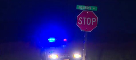 Police respond to crash in Brown County on June 8, 2014. (Photo from: FOX 11/YouTube). Police respond to crash in Brown County on June 8, 2014. (Photo from: FOX 11/YouTube).