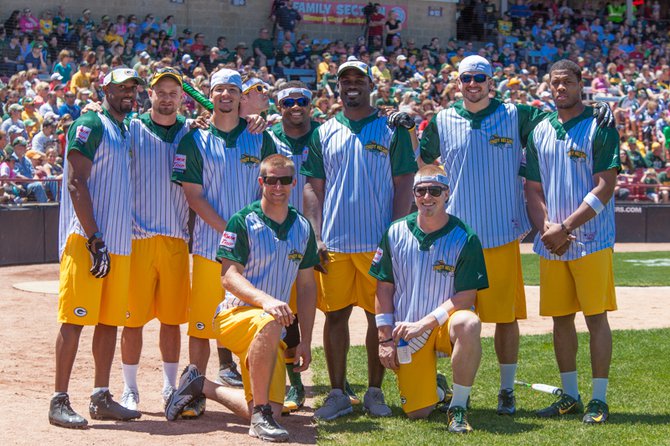 Jordy Nelson Charity Softball Game. See all our pictures at: http://wixx.com/galleries/2205/ (copy and paste into your browser)