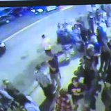 Green Bay Police reviewing video of a downtown disturbance outside several bars on June 7, 2014. (Photo from: FOX 11/YouTube). Green Bay Police reviewing video of a downtown disturbance outside several bars on June 7, 2014. (Photo from: FOX 11/YouTube).