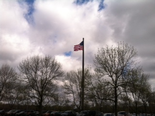 Flag to be dedicated at 11 a.m. Flag to be dedicated at 11 a.m.