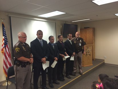 Captain Moats, Ellsworth, Hartleroad, Parmer, Pirtle, Sheriff Ewing Captain Moats, Ellsworth, Hartleroad, Parmer, Pirtle, Sheriff Ewing
