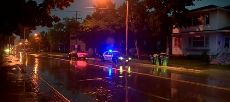 Green Bay police respond to a call for a shot fired and robbery at the Rosemore Apartments on Walnut Street on Monday June 23, 2014. (Photo from: FOX 11/YouTube). Green Bay police respond to a call for a shot fired and robbery at the Rosemore Apartments on Walnut Street on Monday June 23, 2014. (Photo from: FOX 11/YouTube).