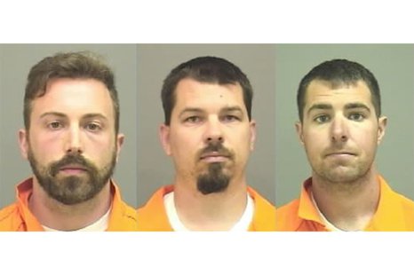 From left to right: Tyler Reed, Thomas Fagan, and David Radandt (Photo from: Manitowoc County Sheriff's Office). From left to right: Tyler Reed, Thomas Fagan, and David Radandt (Photo from: Manitowoc County Sheriff's Office).