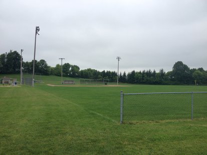 A view of one of the athletic fields the Random Lake School District wants to improve with a referendum. A view of one of the athletic fields the Random Lake School District wants to improve with a referendum.