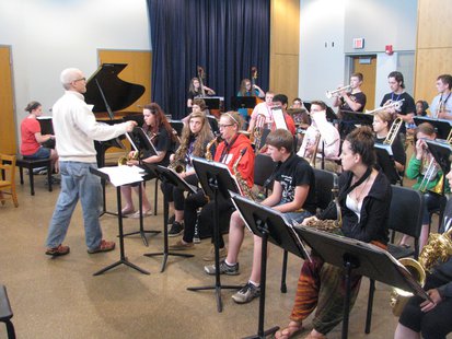 Jazz Ensemble group at UWSP's Camp COFAC Jazz Ensemble group at UWSP's Camp COFAC