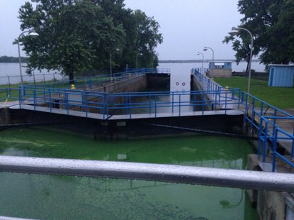 The Menasha locks (Photo from: FOX 11). The Menasha locks (Photo from: FOX 11).