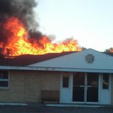 Moorhead Baptist Church burns Moorhead Baptist Church burns