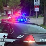 Appleton Police respond to arrest a suspect with a warrant and end up falling through the roof of his home on July 1, 2014. (Photo from: FOX 11/YouTube). Appleton Police respond to arrest a suspect with a warrant and end up falling through the roof of his home on July 1, 2014. (Photo from: FOX 11/YouTube).