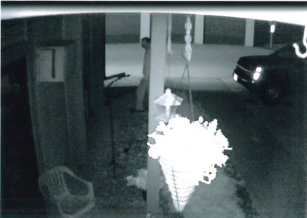Still photo of an alleged peeper in the 300 block of S. Fisk Street taken between June 23 and 24, 2014. (Photo from: Green Bay Police Department). Still photo of an alleged peeper in the 300 block of S. Fisk Street taken between June 23 and 24, 2014. (Photo from: Green Bay Police Department).