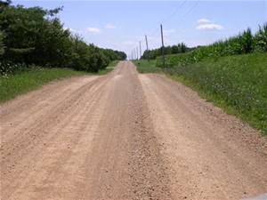 Gravel road Gravel road
