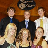 Back row from left: Dayton Trujillo, De Smet, S.D.; Tyson Peppler, Colo. and Chris Nemec, Holabird, S.D. Front row from left: Nicollette Bitz, Napoleon, N.D.; Lexie Weber, New Rockford, N.D. and RaeLyn Leier, Fargo, N.D. Back row from left: Dayton Trujillo, De Smet, S.D.; Tyson Peppler, Colo. and Chris Nemec, Holabird, S.D. Front row from left: Nicollette Bitz, Napoleon, N.D.; Lexie Weber, New Rockford, N.D. and RaeLyn Leier, Fargo, N.D.