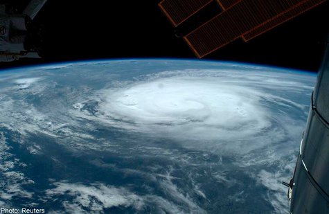 Hurricane Arthur from International Space Station (Reuters) Hurricane Arthur from International Space Station (Reuters)