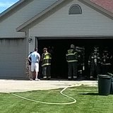 West Fargo Firefighters put out garage fire West Fargo Firefighters put out garage fire