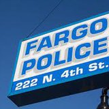 Sign outside of the Fargo police department copyright KFGO news 2014 Sign outside of the Fargo police department copyright KFGO news 2014