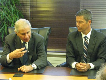 FDIC Chairman Martin Gruenberg and Congressman Sean Duffy FDIC Chairman Martin Gruenberg and Congressman Sean Duffy