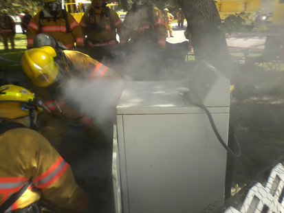 Wahpeton Firefighters put out dryer fire Wahpeton Firefighters put out dryer fire