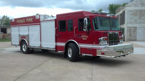 The Fargo Fire Department gets a new rescue-pumper truck The Fargo Fire Department gets a new rescue-pumper truck
