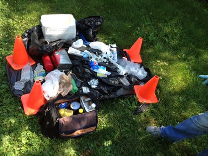 Photo 2 is of the meth lab items Photo 2 is of the meth lab items