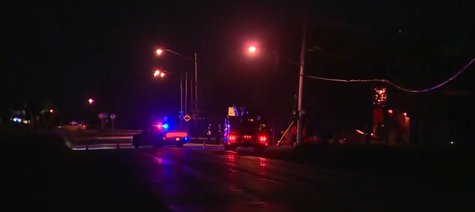 Authorities respond to a car versus pole crash in Green Bay on Saturday July 12, 2014. (Photo from: FOX 11/YouTube). Authorities respond to a car versus pole crash in Green Bay on Saturday July 12, 2014. (Photo from: FOX 11/YouTube).