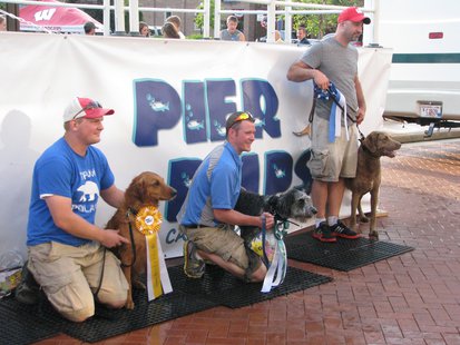 Top dogs in Pier Pup competition
Top dogs in Pier Pup competition
