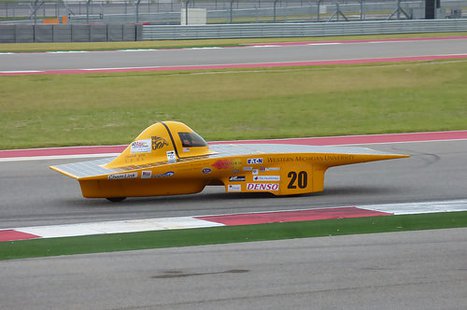 Sunseeker making its way around the three mile long track at the Course of the Americas in Texas. Sunseeker making its way around the three mile long track at the Course of the Americas in Texas.