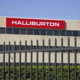 The company logo of Halliburton oilfield services corporate offices is seen in Houston, Texas April 6, 2012.
CREDIT: REUTERS/RICHARD CARSON The company logo of Halliburton oilfield services corporate offices is seen in Houston, Texas April 6, 2012.
CREDIT: REUTERS/RICHARD CARSON